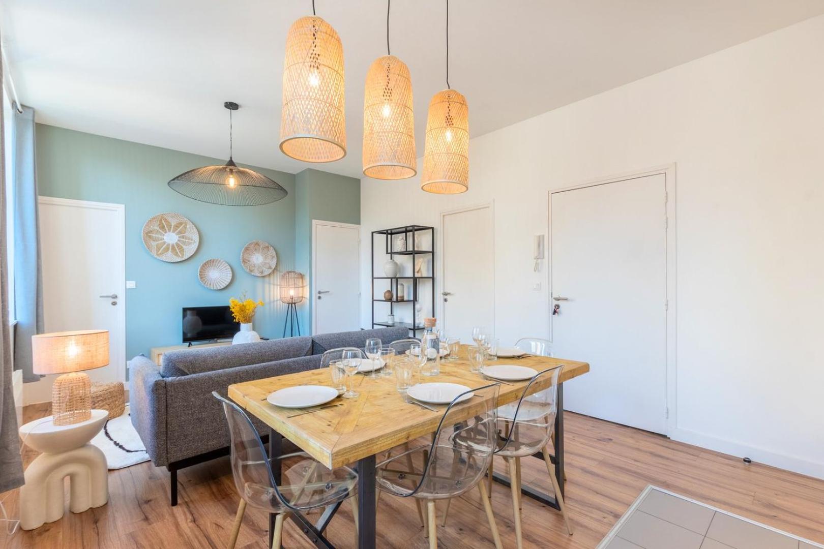 Modern, Quiet 3-Bedroom Apartment With Parking Marcq-en-Baroeul Kültér fotó