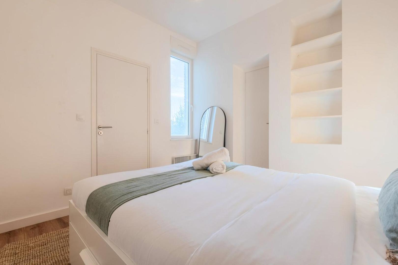 Modern, Quiet 3-Bedroom Apartment With Parking Marcq-en-Baroeul Kültér fotó
