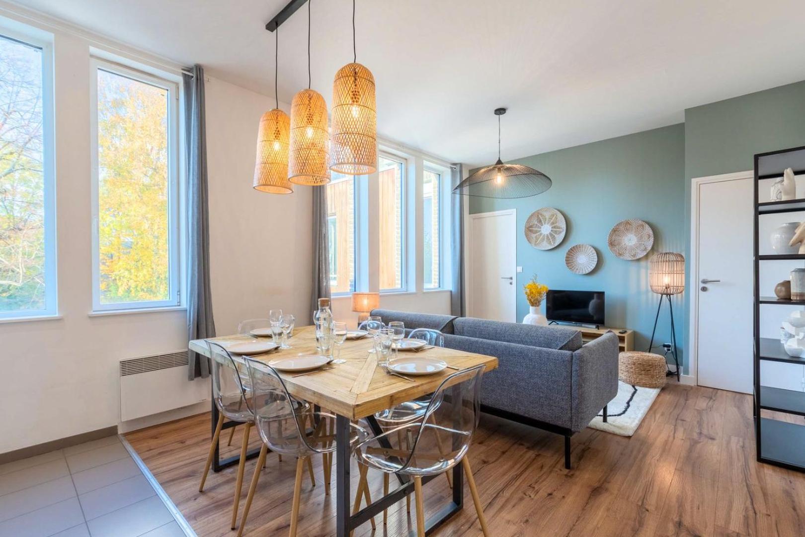 Modern, Quiet 3-Bedroom Apartment With Parking Marcq-en-Baroeul Kültér fotó